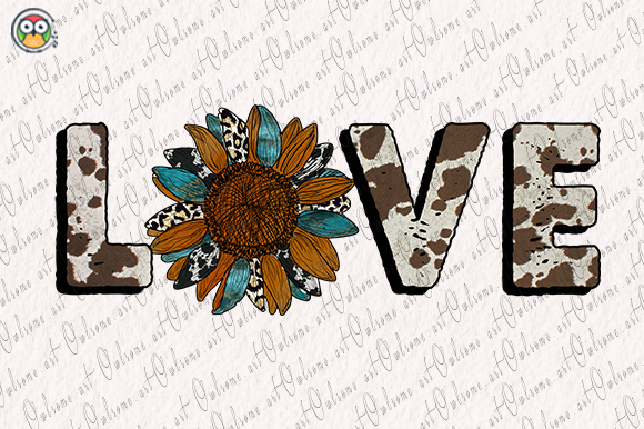 Download Sunflower Western Love - Love Collection