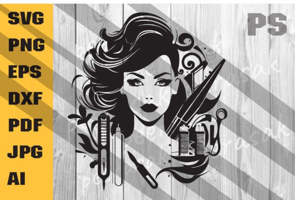 Download Beauty Salon SVG, Hairstylist SVG - Hairstylist Collection