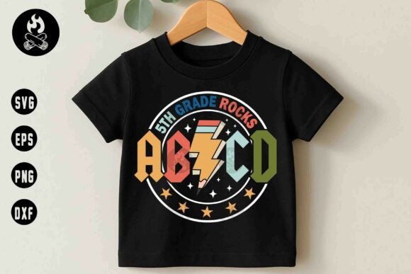 Download 5th Grade Rocks ABCD SVG,ABCD School SVG - School Collection