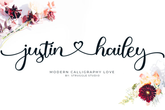Download Justin Hailey Modern Font - Modern Collection