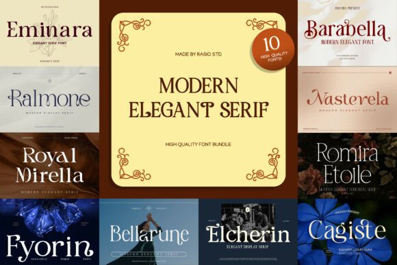 Download Modern Elegant Serif - Modern Collection