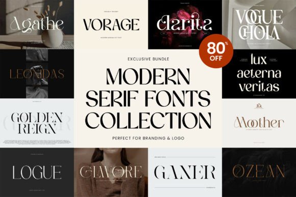 Download Modern Serif Bundle - Modern Collection