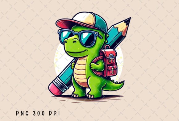 Download Dino Dinosaur Back to School Teach Kids - School Collection