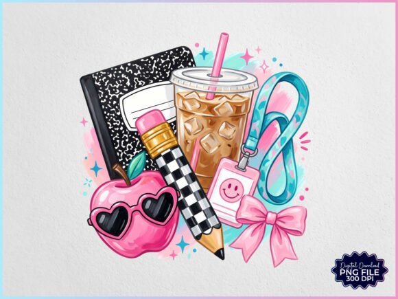Download Preppy Back to School PNG - School Collection