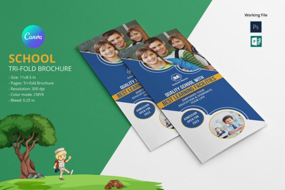 Download School Admission Trifold Brochure - School Collection