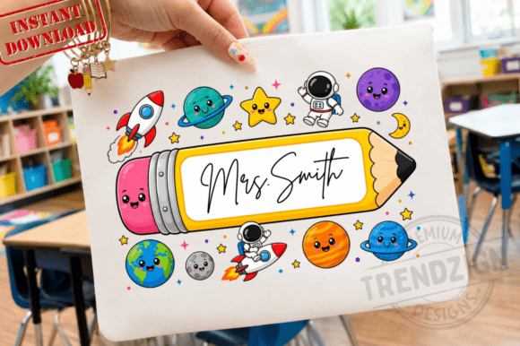 Download Personalized Teacher Pencil Bow PNG - Pencil Collection