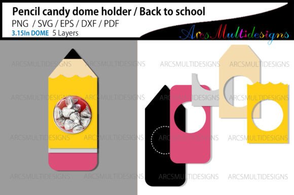 Download Pencil Candy Dome Holder - Pencil Collection